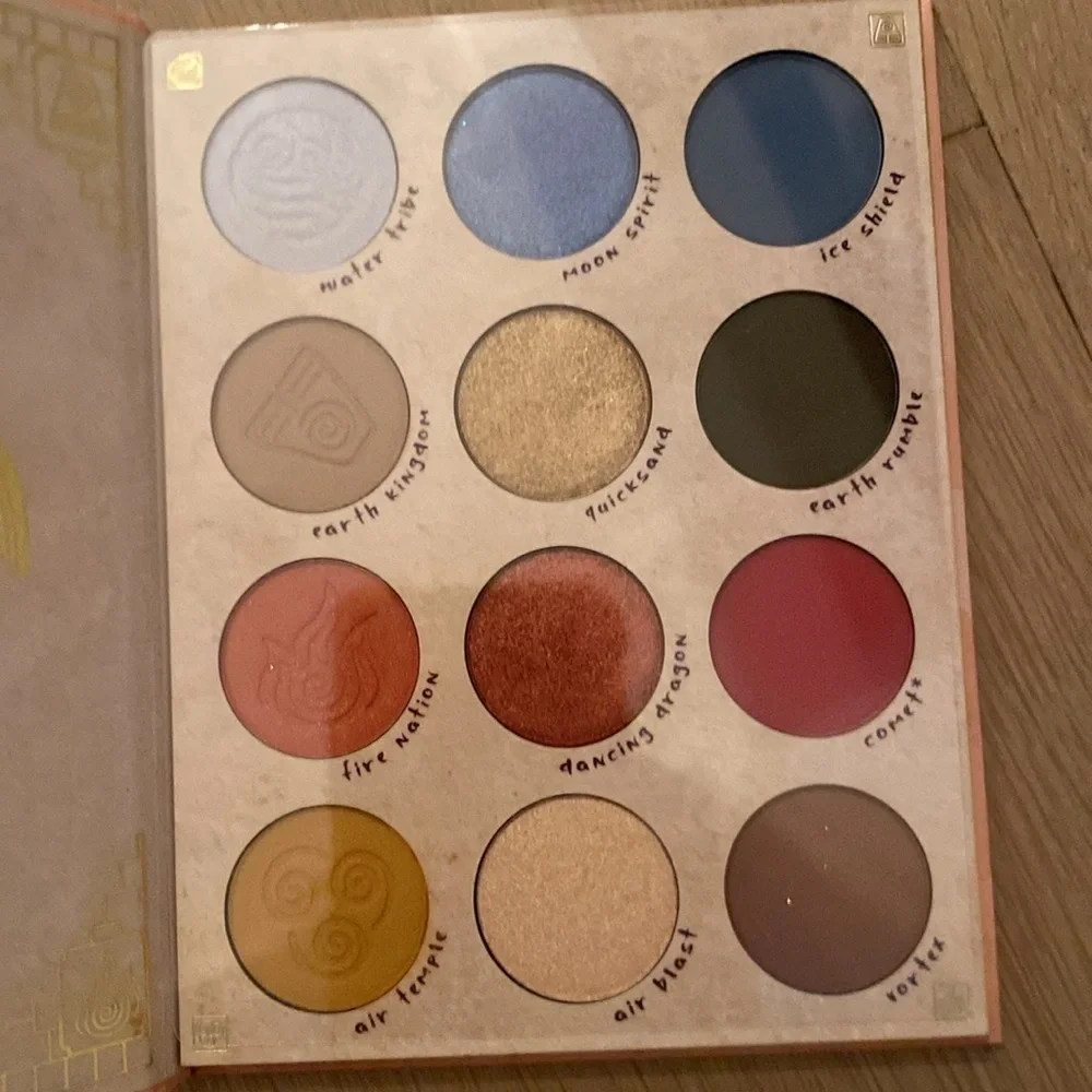 ColourPop Avatar the Last Airbender palette